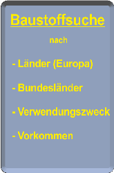 Baustoffsuche wird berarbeitet